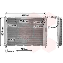 Aušintuvo modulis VAN WEZEL 4300M405