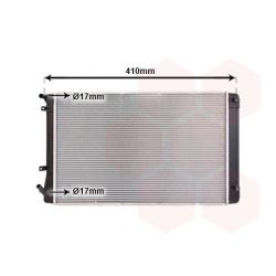 Radiatorius, variklio aušinimas VAN WEZEL 82012722