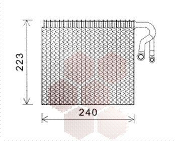 Garintuvas, oro kondicionierius VAN WEZEL 0600V403