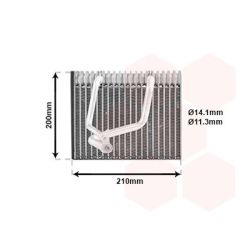 Garintuvas, oro kondicionierius VAN WEZEL 4300V173