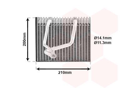 Garintuvas, oro kondicionierius VAN WEZEL 4300V173