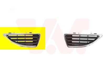 Radiatorius grotelės VAN WEZEL 4325514