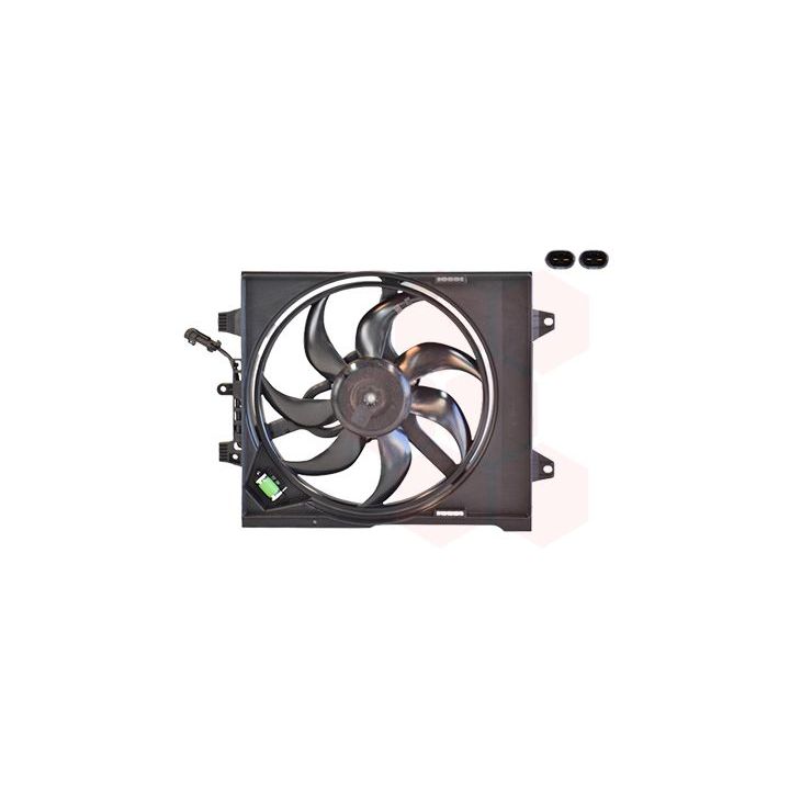 Ventiliatorius, radiatoriaus VAN WEZEL 1604747