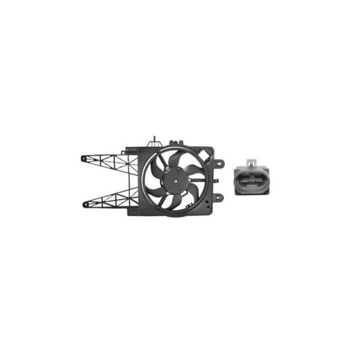 Ventiliatorius, radiatoriaus VAN WEZEL 1620745