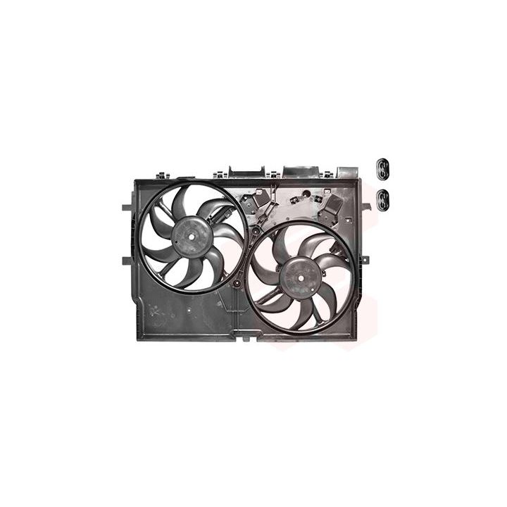 Ventiliatorius, radiatoriaus VAN WEZEL 1651749