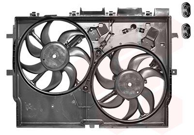 Ventiliatorius, radiatoriaus VAN WEZEL 1651749