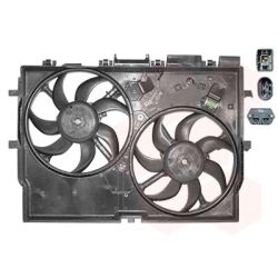 Ventiliatorius, radiatoriaus VAN WEZEL 1651750