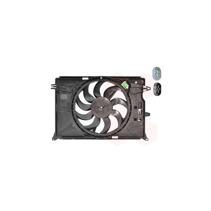 Ventiliatorius, radiatoriaus VAN WEZEL 1704746