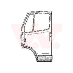 Durys, kėbulas VAN WEZEL 1745271