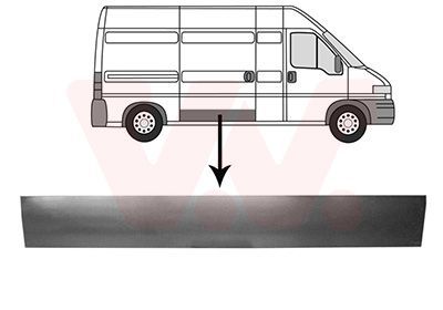 Durys, kėbulas VAN WEZEL 1747174