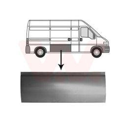 Durys, kėbulas VAN WEZEL 1747178