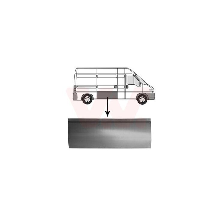 Durys, kėbulas VAN WEZEL 1747178