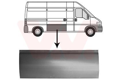 Durys, kėbulas VAN WEZEL 1747178