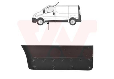 Durys, kėbulas VAN WEZEL 4394171