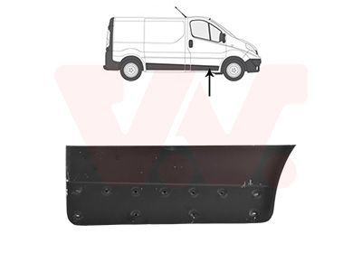 Durys, kėbulas VAN WEZEL 4394172