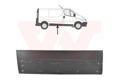 Durys, kėbulas VAN WEZEL 4394174