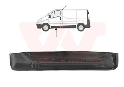 Durys, kėbulas VAN WEZEL 4394271