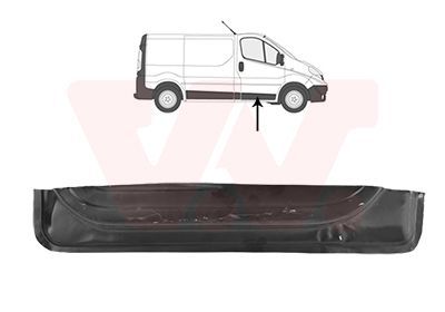 Durys, kėbulas VAN WEZEL 4394272