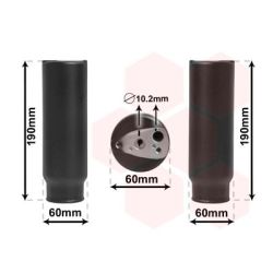 Džiovintuvas, oro kondicionierius VAN WEZEL 0100D003