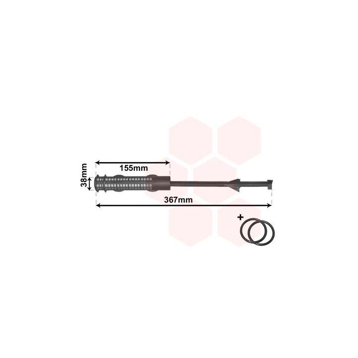 Džiovintuvas, oro kondicionierius VAN WEZEL 3000D359