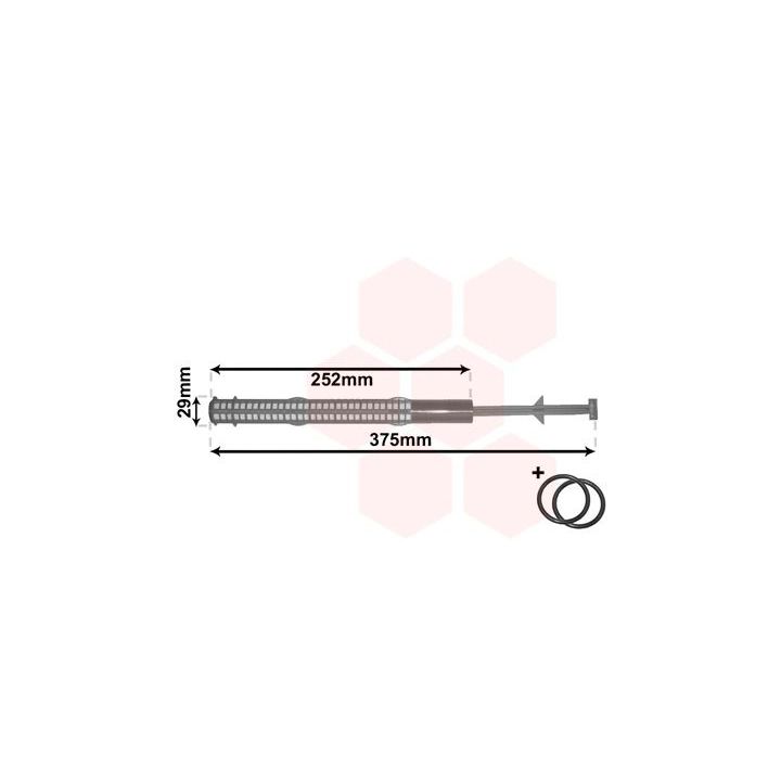 Džiovintuvas, oro kondicionierius VAN WEZEL 3700D379