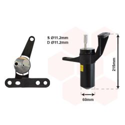 Džiovintuvas, oro kondicionierius VAN WEZEL 4300D428