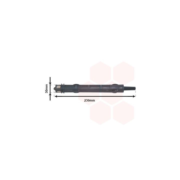 Džiovintuvas, oro kondicionierius VAN WEZEL 4300D431