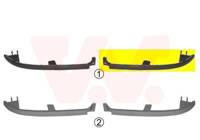 Priekinio žibinto apdaila VAN WEZEL 4337511