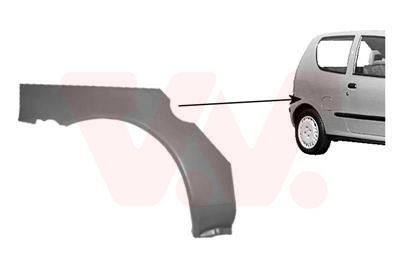 šoninis skydas VAN WEZEL 1601146