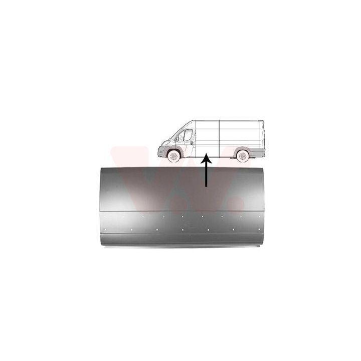 šoninis skydas VAN WEZEL 1651107