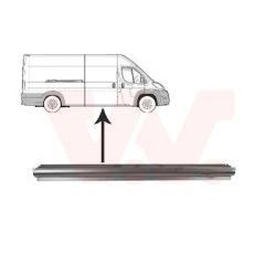 šoninis skydas VAN WEZEL 1651110