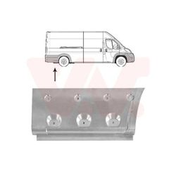 šoninis skydas VAN WEZEL 1651134