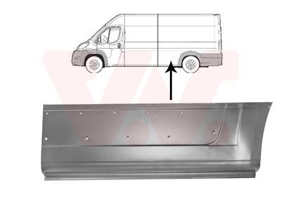 šoninis skydas VAN WEZEL 1651141