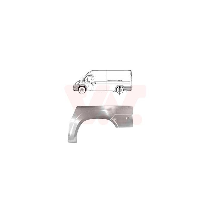 šoninis skydas VAN WEZEL 1651147