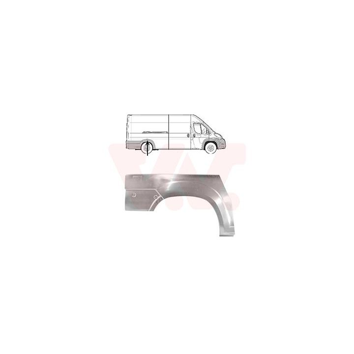 šoninis skydas VAN WEZEL 1651148