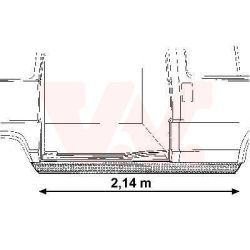 šoninis skydas VAN WEZEL 1745110