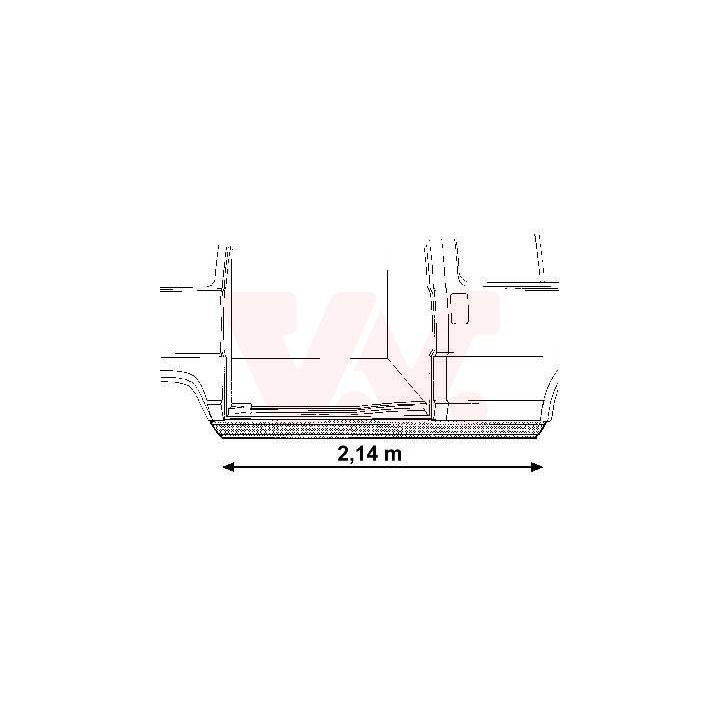 šoninis skydas VAN WEZEL 1745110