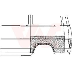 šoninis skydas VAN WEZEL 1745145
