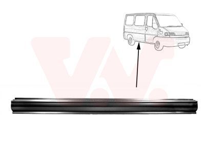 šoninis skydas VAN WEZEL 1747110