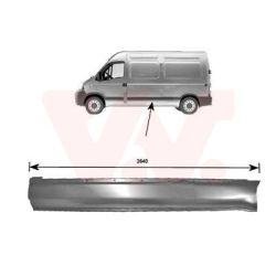 šoninis skydas VAN WEZEL 3798143