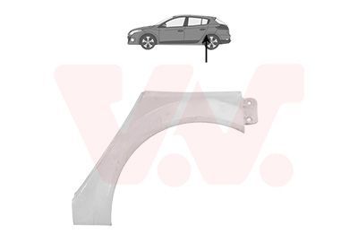 šoninis skydas VAN WEZEL 4327147