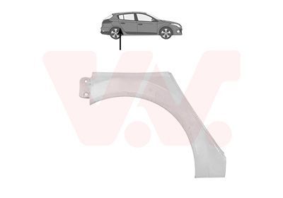 šoninis skydas VAN WEZEL 4327148