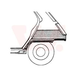 šoninis skydas VAN WEZEL 4337145