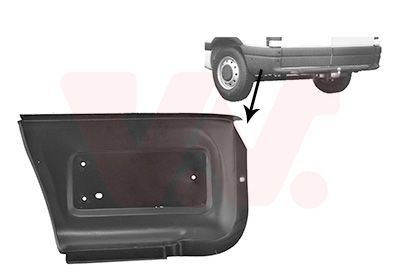 šoninis skydas VAN WEZEL 4387133