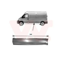 šoninis skydas VAN WEZEL 4387145