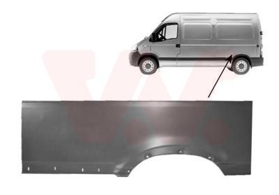 šoninis skydas VAN WEZEL 4387147