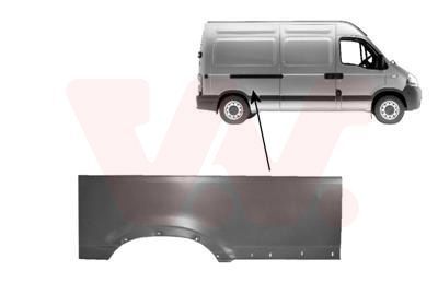 šoninis skydas VAN WEZEL 4387148