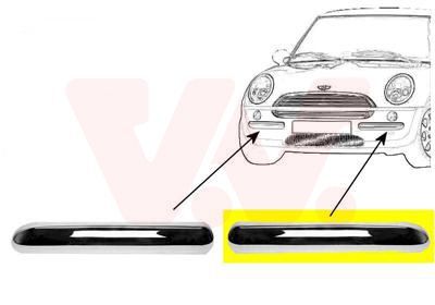 Apdailos/apsauginės juostelė, buferis VAN WEZEL 0502583