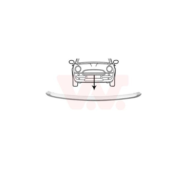 Apdailos/apsauginės juostelė, buferis VAN WEZEL 0506580