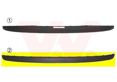 Apdailos/apsauginės juostelė, buferis VAN WEZEL 1620551